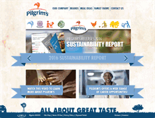 Tablet Screenshot of epayroll.pilgrimspride.com